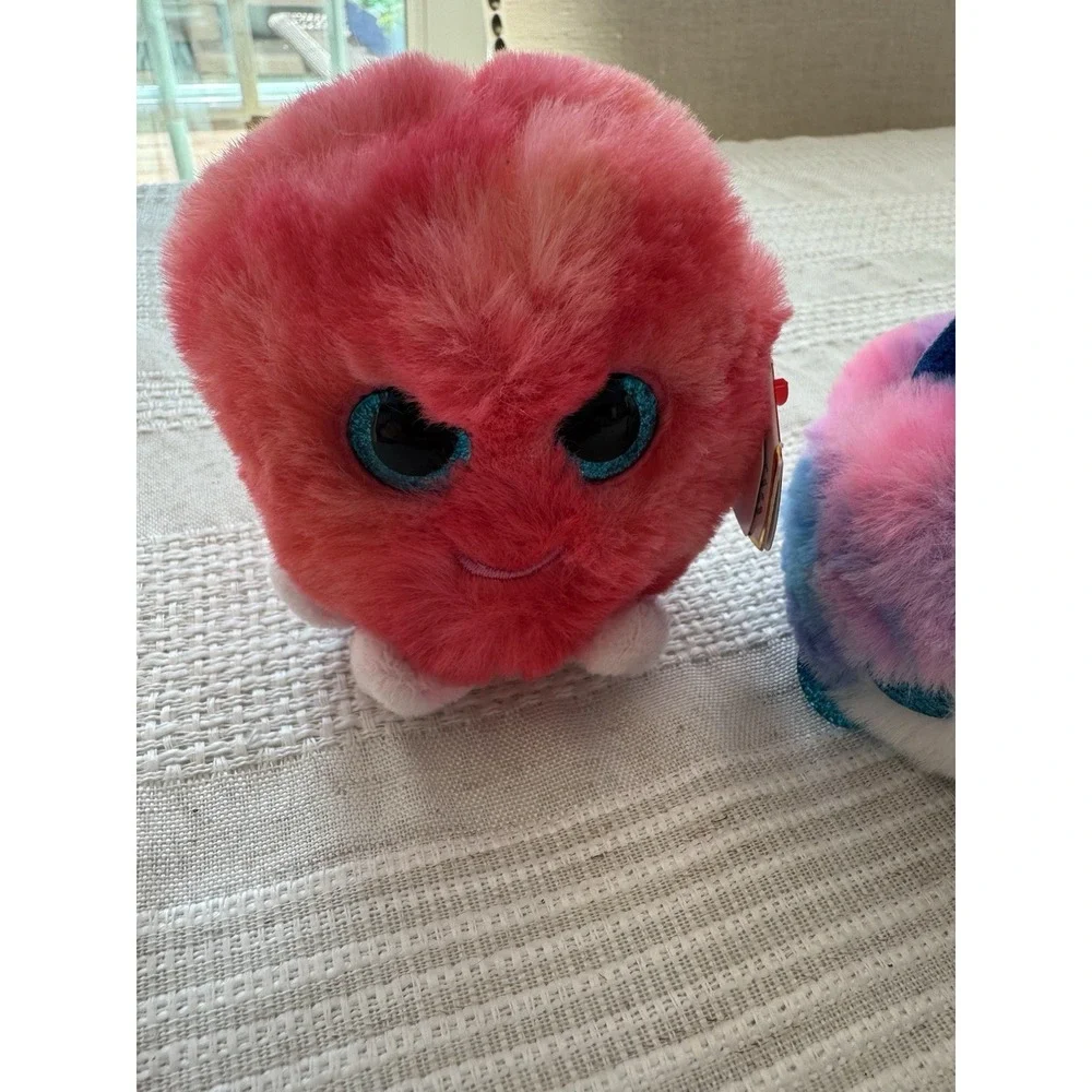 TY Beanie Balls‎ Puffies Sheldon Octopus 4